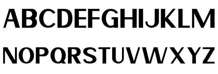 Mereoleona Font LOWERCASE