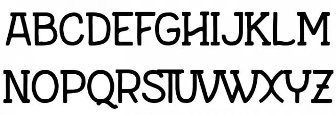 Merfolk Typeface Demo Font UPPERCASE