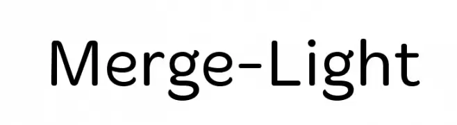 Merge-Light  baixar fontes gratis