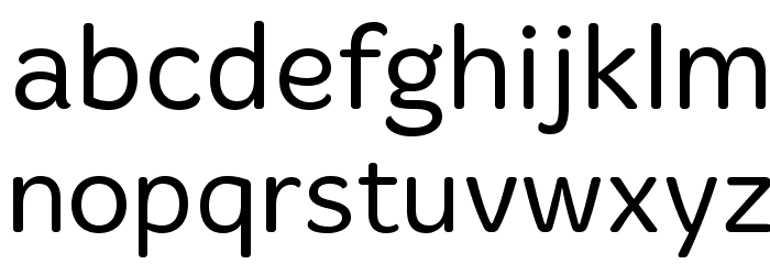Merge-Light Font LOWERCASE