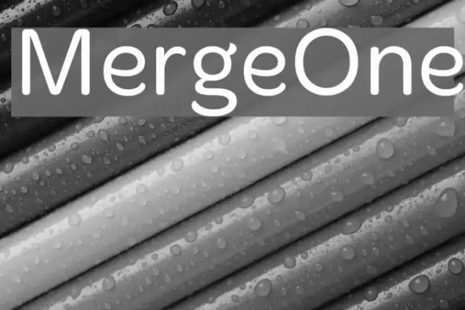 Merge One Fonte examples