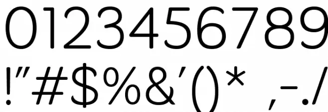 Merge Font OTHER CHARS