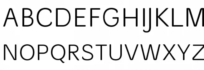 Merge Schriftart Groß