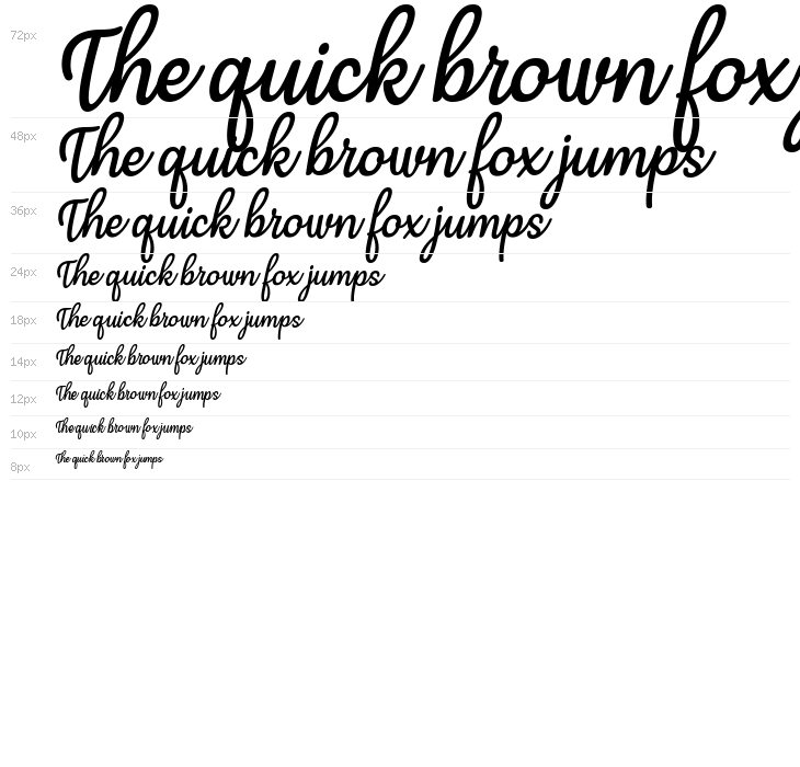 Mergic Italic Waterfall