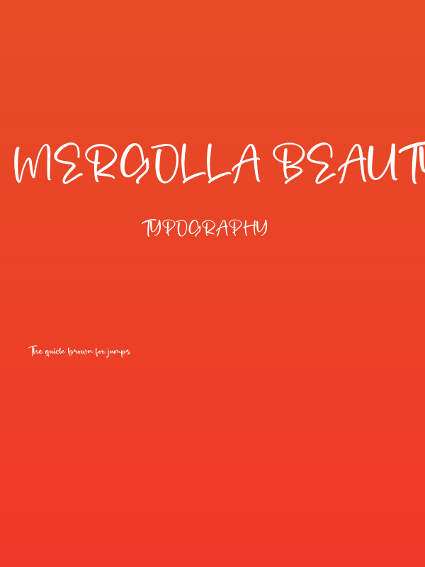 Mergolla Beauty Poster