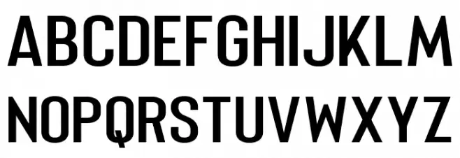 Merhique Bold फ़ॉन्ट लोअरकेस