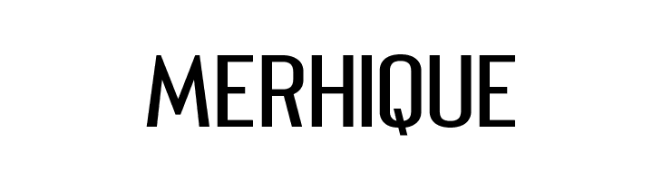 Merhique  नि: शुल्क फ़ॉन्ट्स डाउनलोड