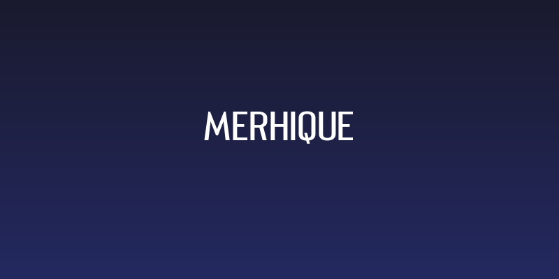 Merhique Social Header