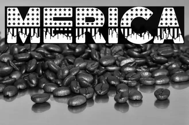 Merica Font examples