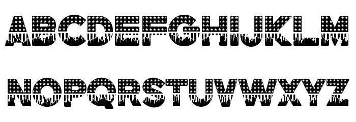 Merica 字体 小写