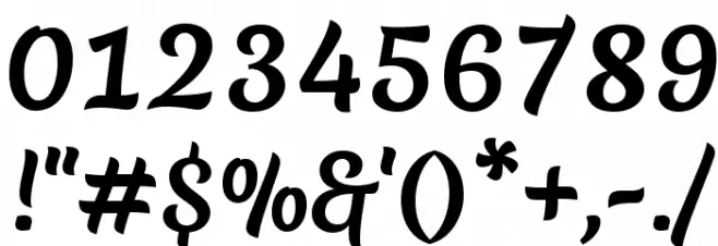 Merienda Bold Font OTHER CHARS