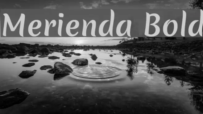 Merienda Bold Font examples