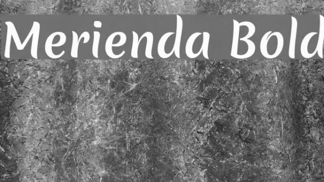 Merienda Bold Font examples
