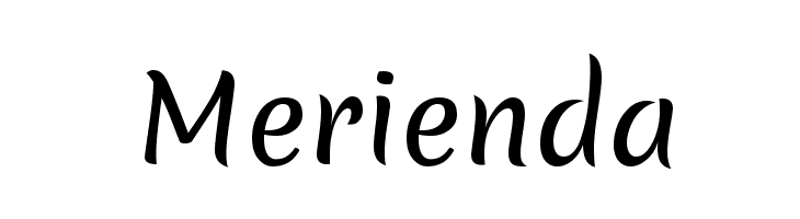 Merienda Font