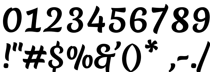 MeriendaOne-Regular Font OTHER CHARS
