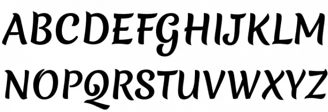 MeriendaOne-Regular Schriftart Groß