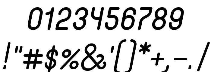Merijntje Bold Italic Font Alte caractere