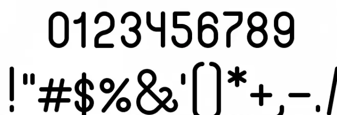 Merijntje Bold Font OTHER CHARS