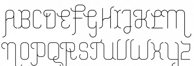 Merijntje Light 字体 大写