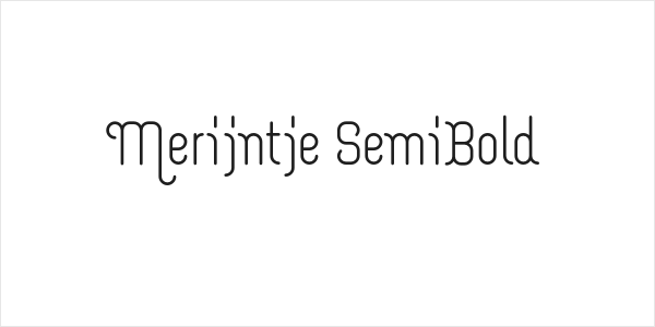 Merijntje SemiBold Logo