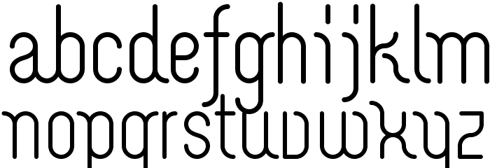 Merijntje SemiBold Font LOWERCASE