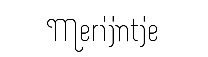 Merijntje  Free Fonts Download