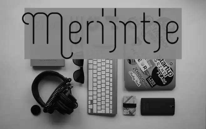 Merijntje Font examples