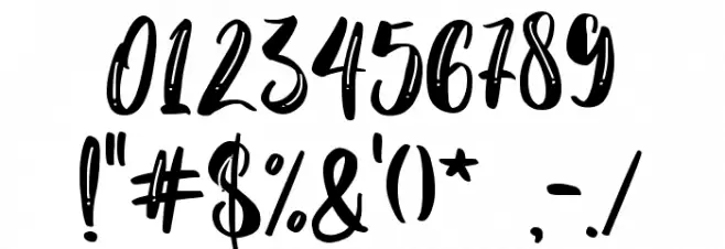 Merijola - personal use Font OTHER CHARS