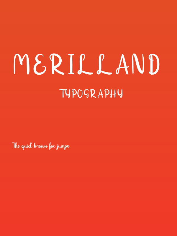 Merilland Poster