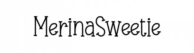 Merina Sweetie  Frei Schriftart Herunterladen