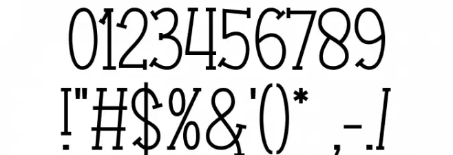 Merina Sweetie Font OTHER CHARS