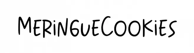 Meringue Cookies  Descarca Fonturi Gratis