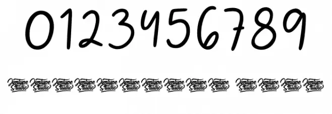 Meringue Cookies Font OTHER CHARS