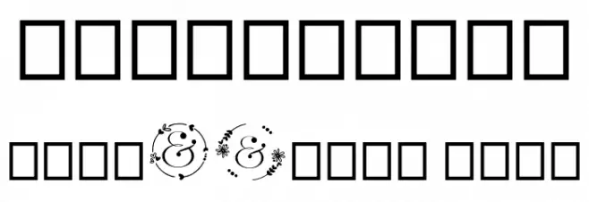 Meriposa Font OTHER CHARS