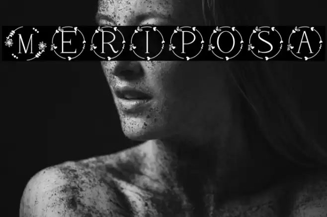 Meriposa Font examples