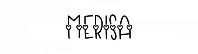 Merisa  Frei Schriftart Herunterladen