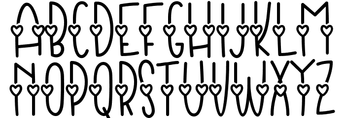 Merisa Font LOWERCASE