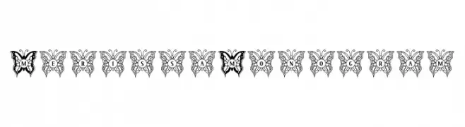 Merissa Monogram  لخطوط تنزيل