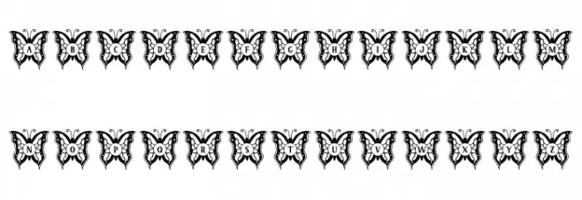 Merissa Monogram Fuentes MAYÚSCULAS