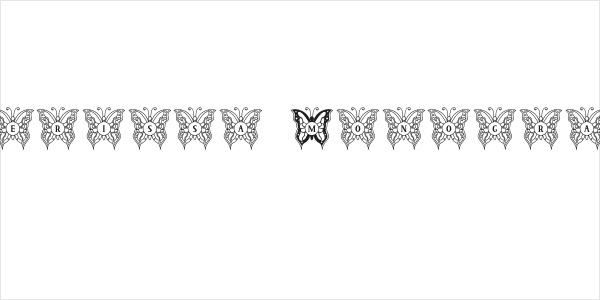 Merissa Monogram Logo