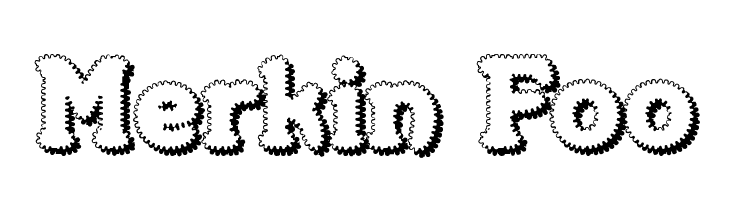 Merkin Foo Font