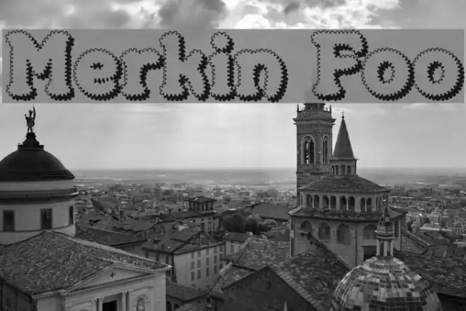 Merkin Foo Font examples