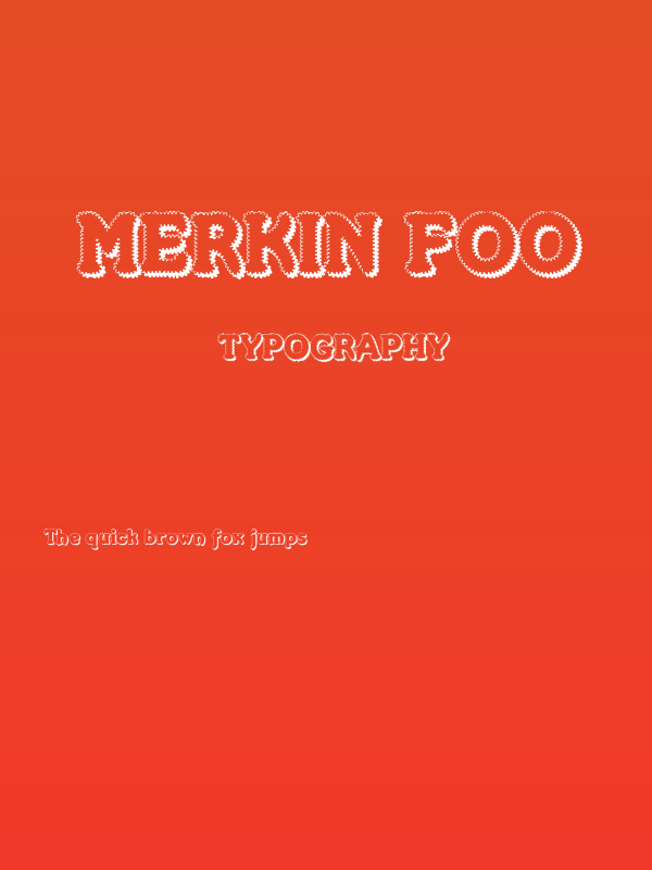 Merkin Foo Poster