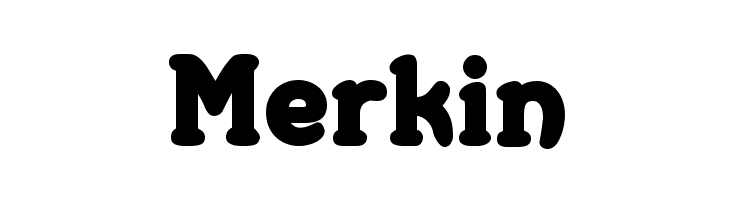Merkin Font