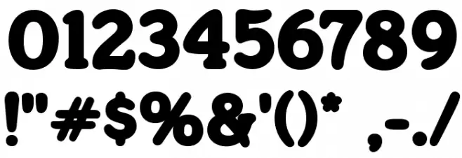 Merkin フォント その他の文字