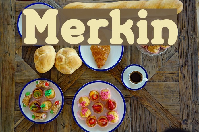 Merkin फ़ॉन्ट examples