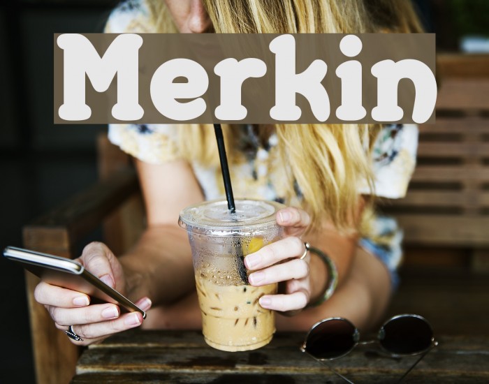 Merkin फ़ॉन्ट examples