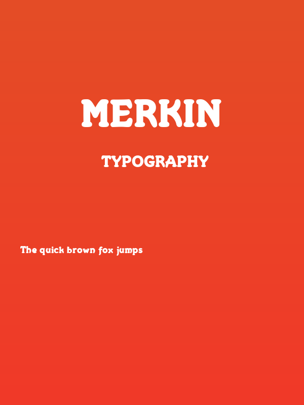 Merkin Poster