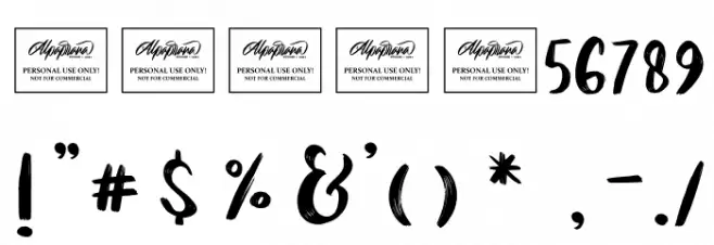 Merkisa Font OTHER CHARS