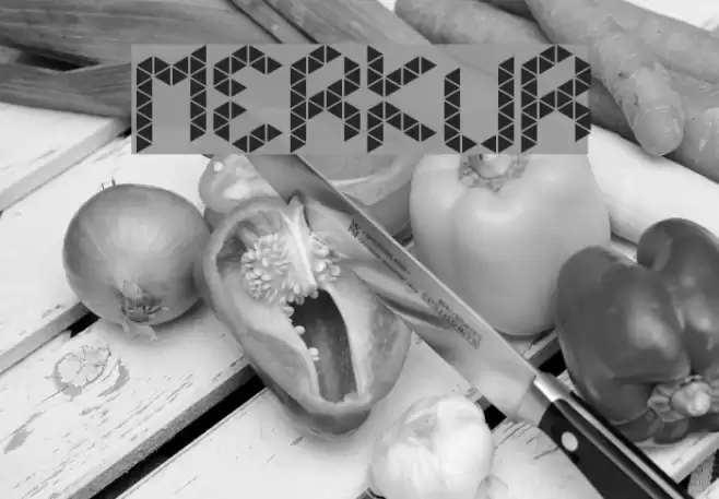 Merkur Font examples